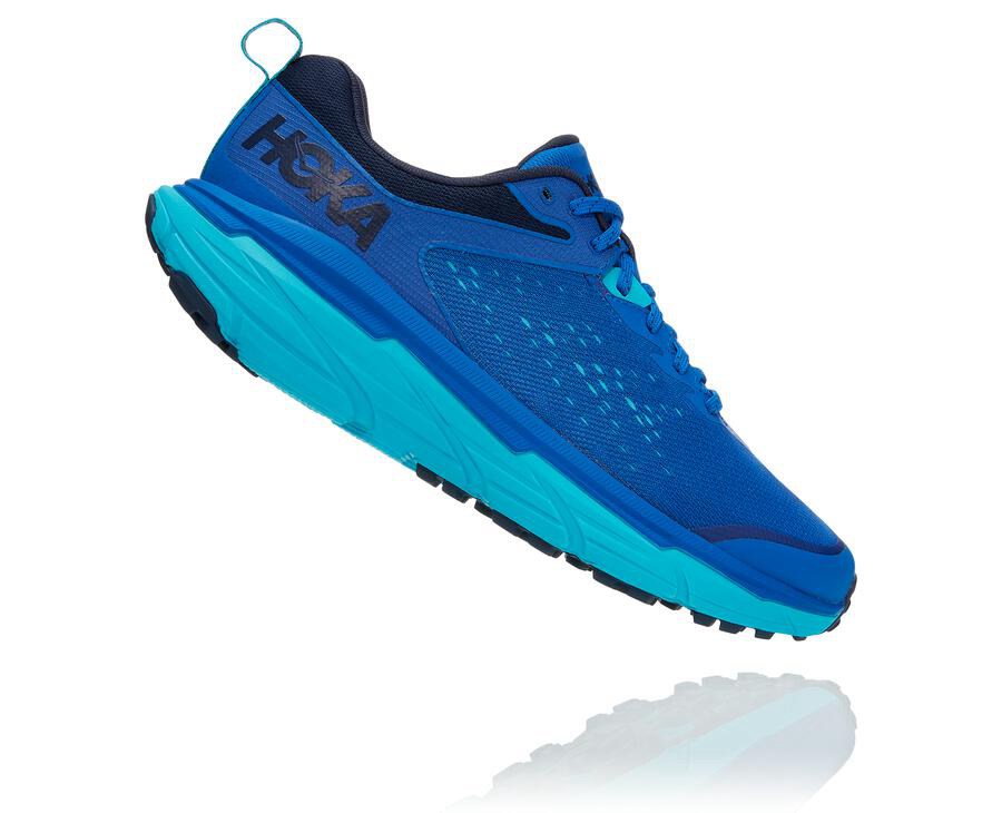 Hoka One One Trainers Mens Blue - Challenger ATR 6 - 05793KRCJ